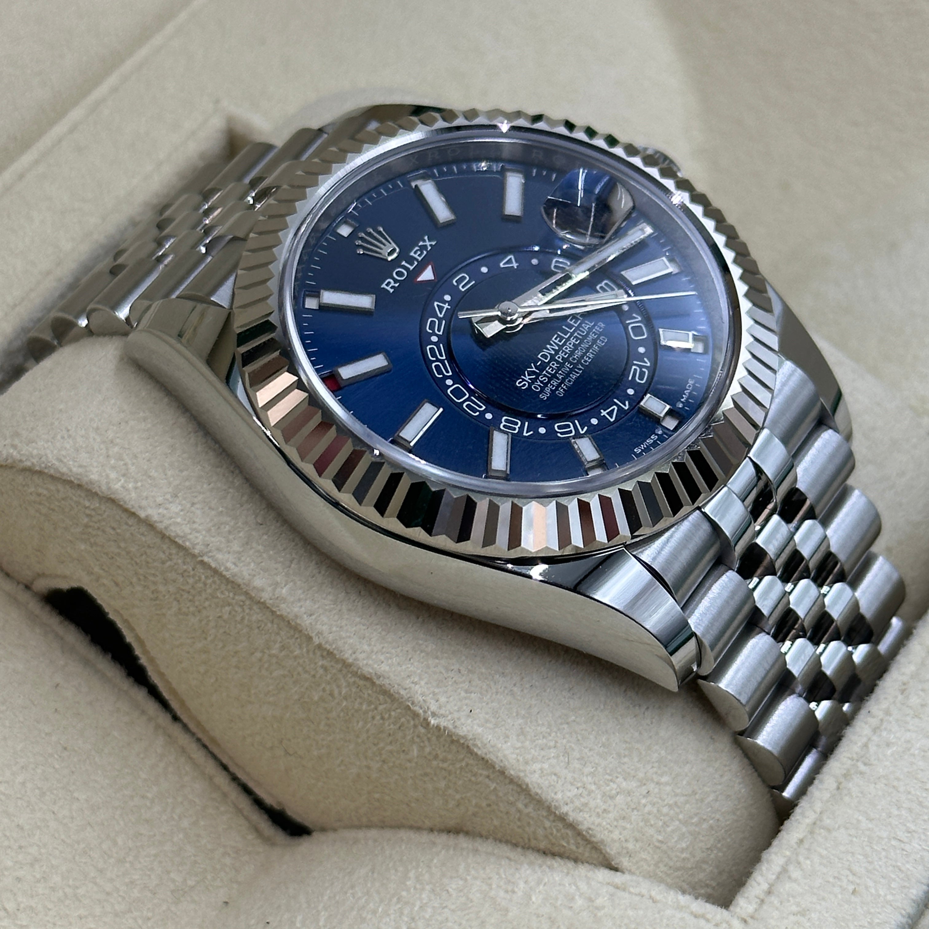 Rolex Sky-Dweller 42 mm 336934 Blaues Jubiläum 2023