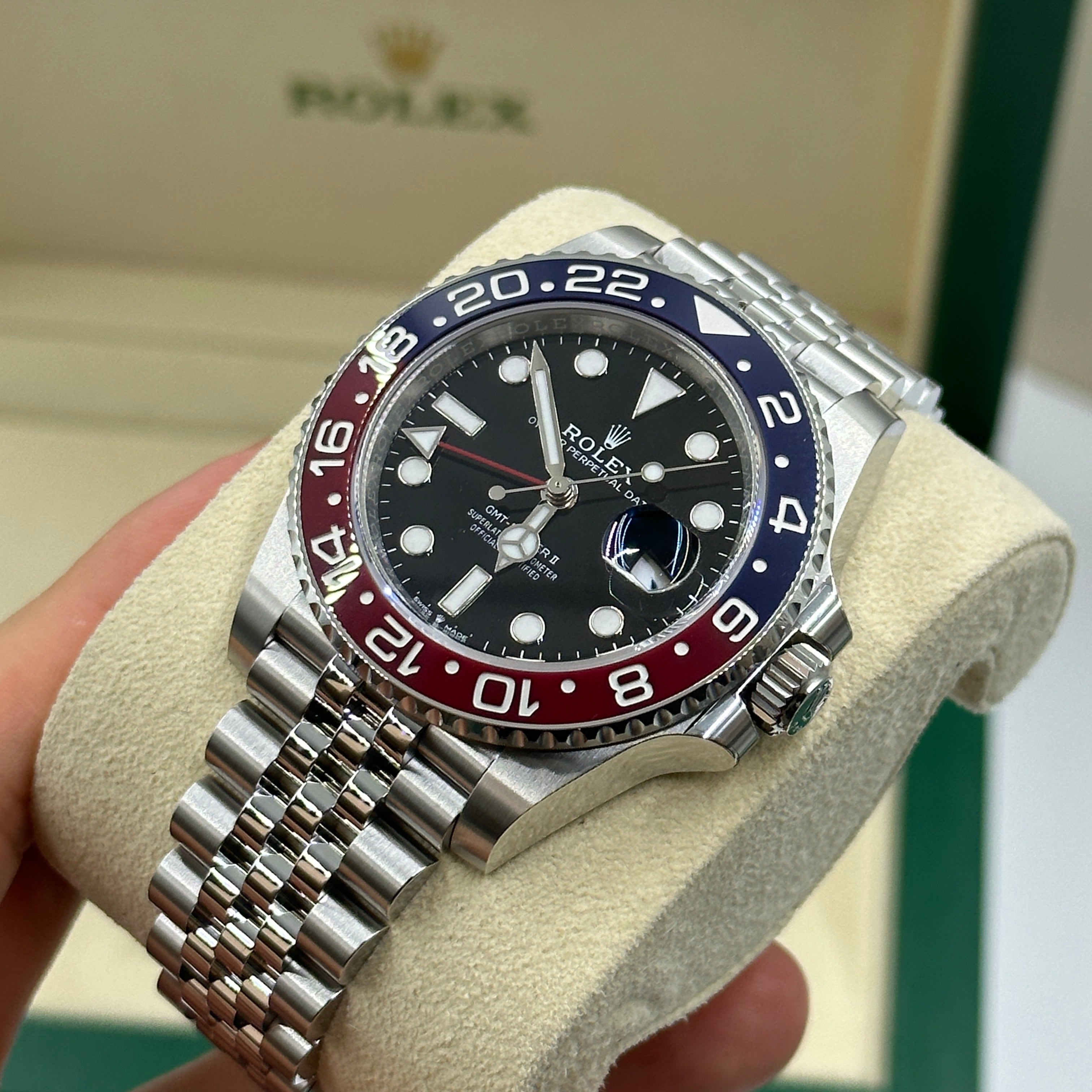 Rolex GMT-Master II 40mm 126710Blro Jubilee 2025