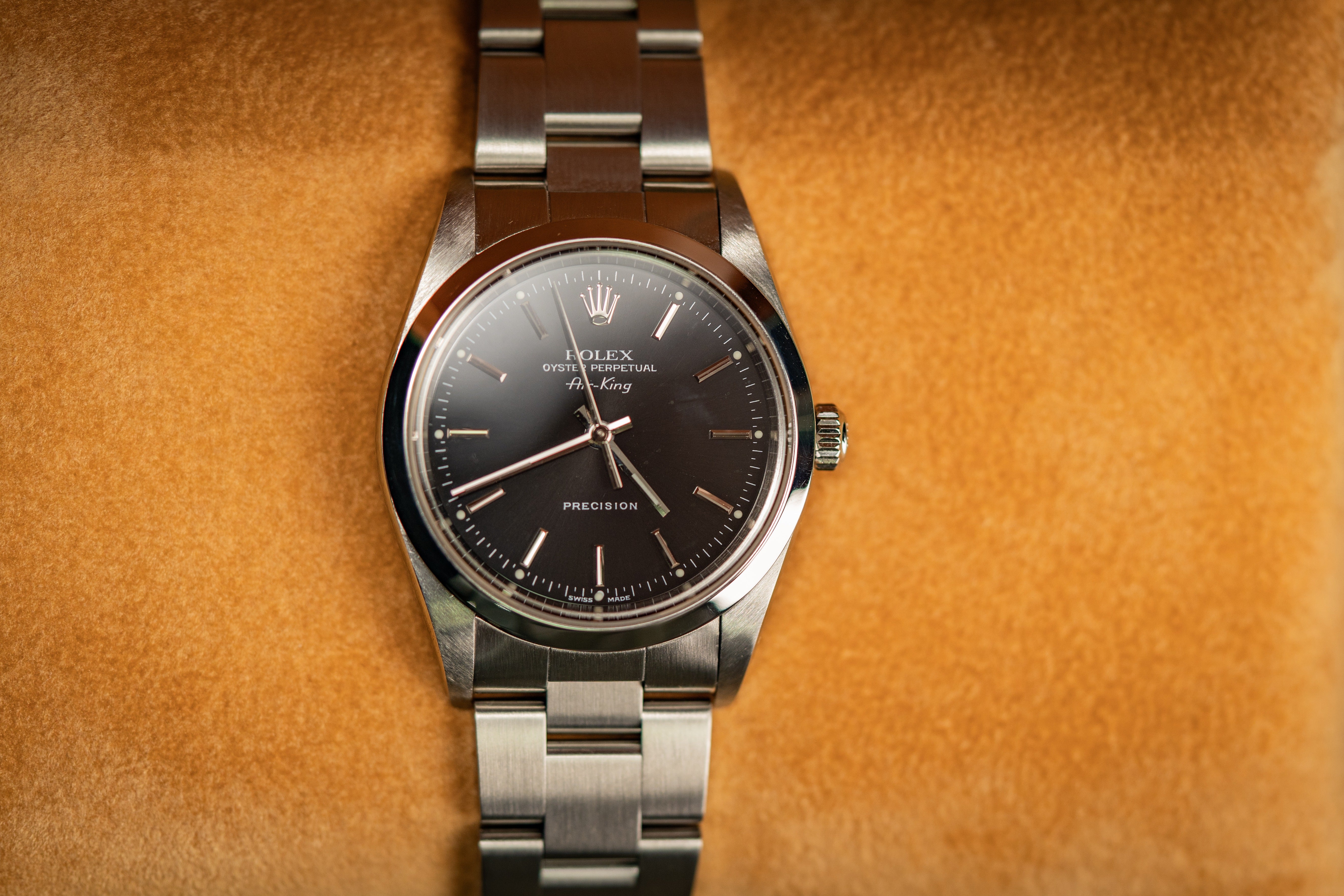 Rolex Air-King 14000M 2002 Schwarz