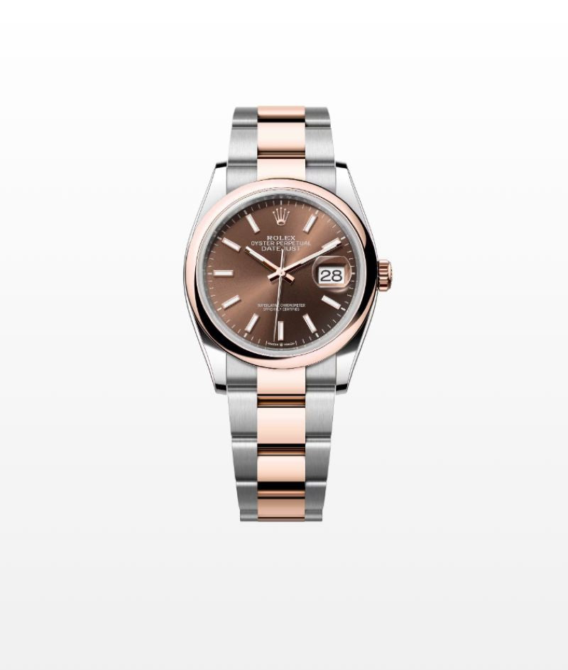 Rolex Datejust 36 126201-0044 Chocolate Index Oyster 2026