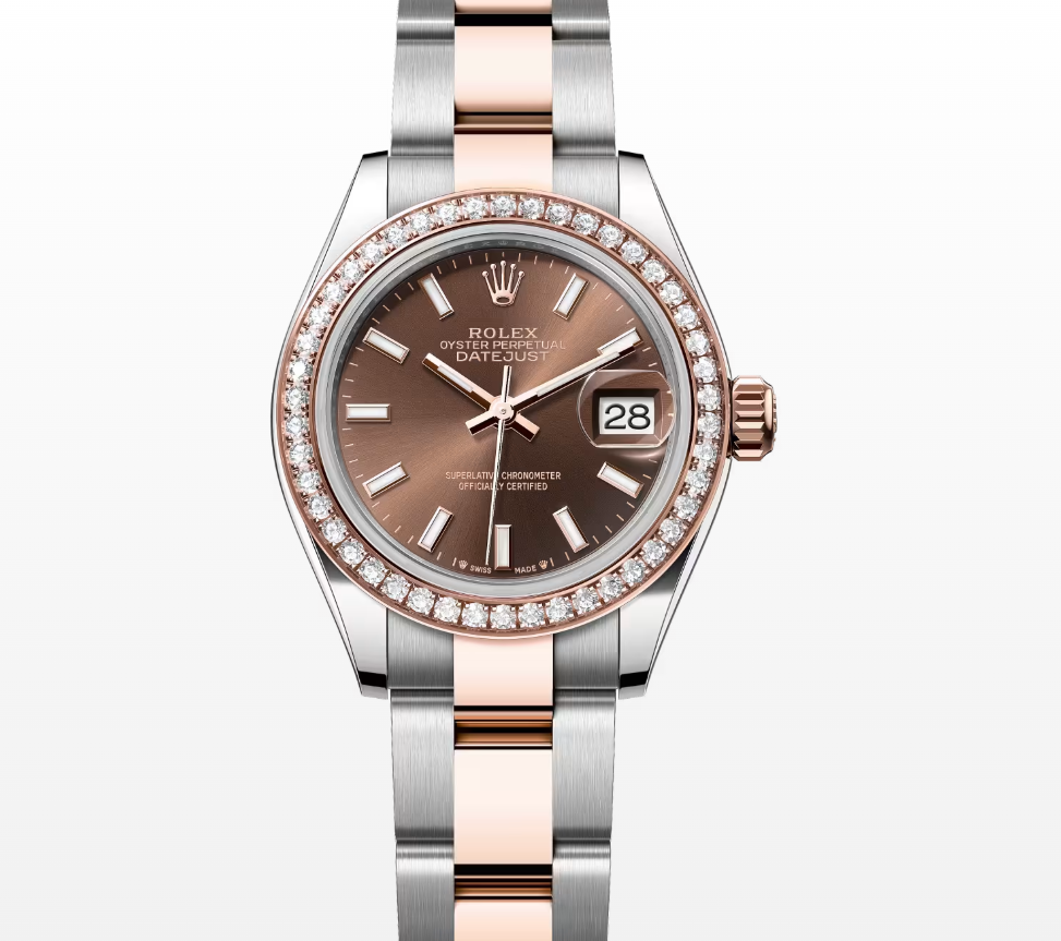 Rolex Lady-Datejust m279381RBR-0018 CHOCO INDEX OYS 2025