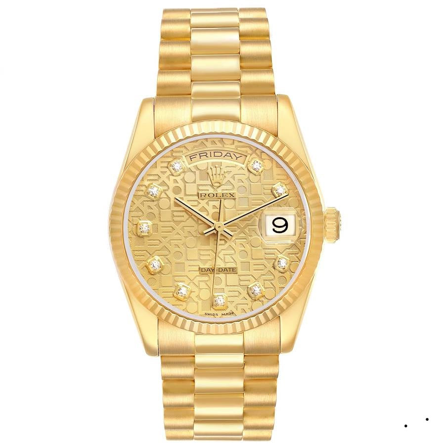Rolex Day-Date "President" 118238 Golden Computer 2010 Full Set