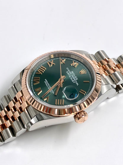 Rolex Datejust 36 126231 New Green Roman Jubilee 2026