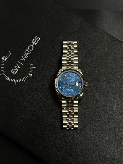 Rolex Datejust 31 278274 Blaues Blumenjubiläum 2025