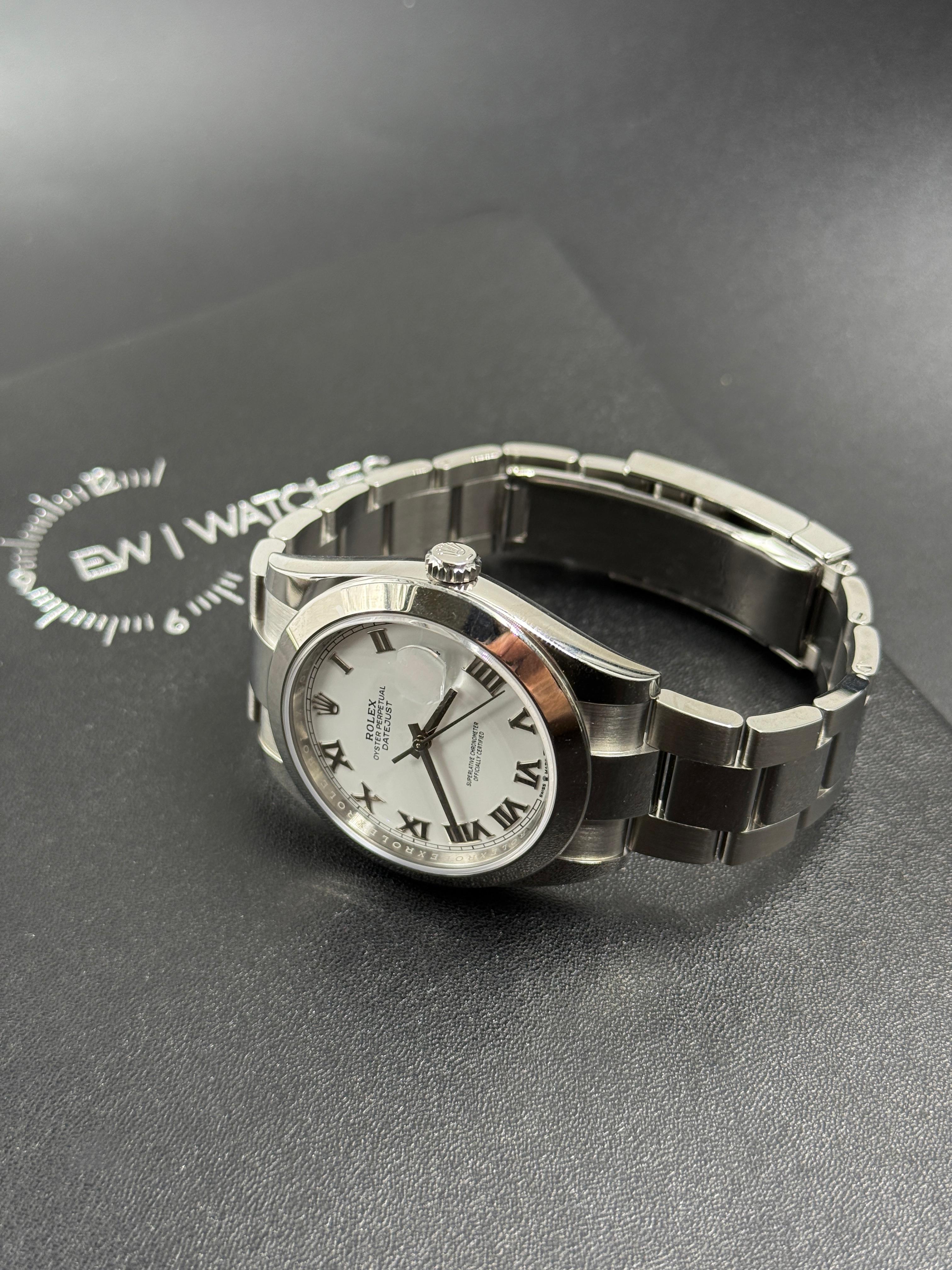 Rolex Datejust 41 126300 Weiße römische Auster 2024