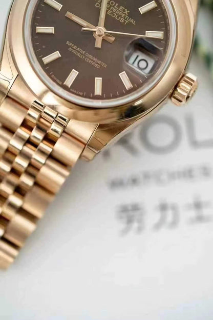 Rolex Lady-Datejust 279165 Brown 2015 Full Set