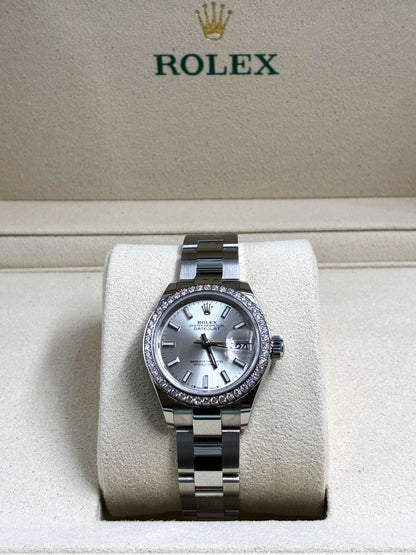 Rolex Lady-Datejust 279384RBR Silver Oyster 2025