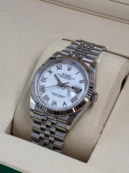 Rolex Datejust 36 126234 White Roman Jubilee 2026