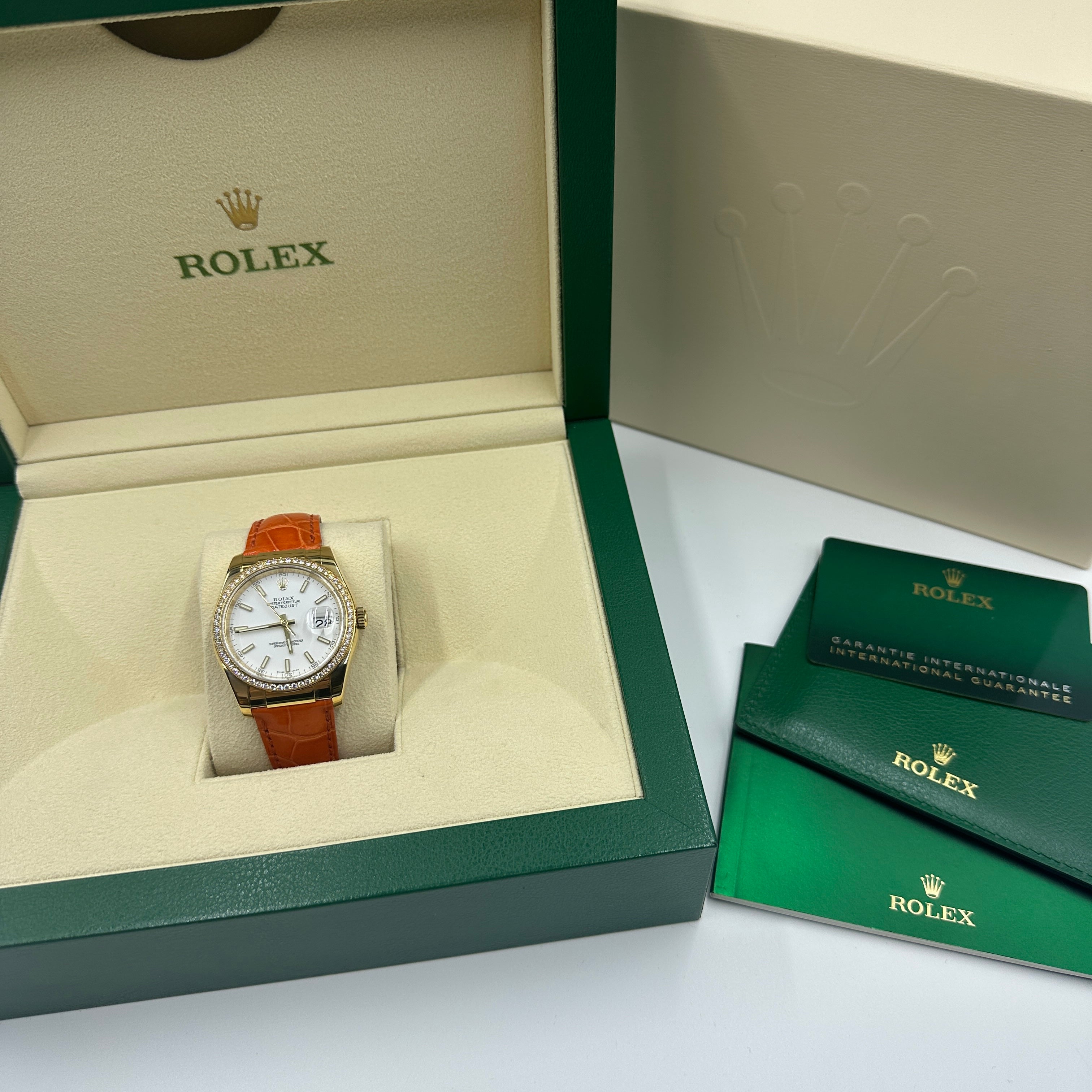 Rolex Datejust 36 116188 Weiß 2021