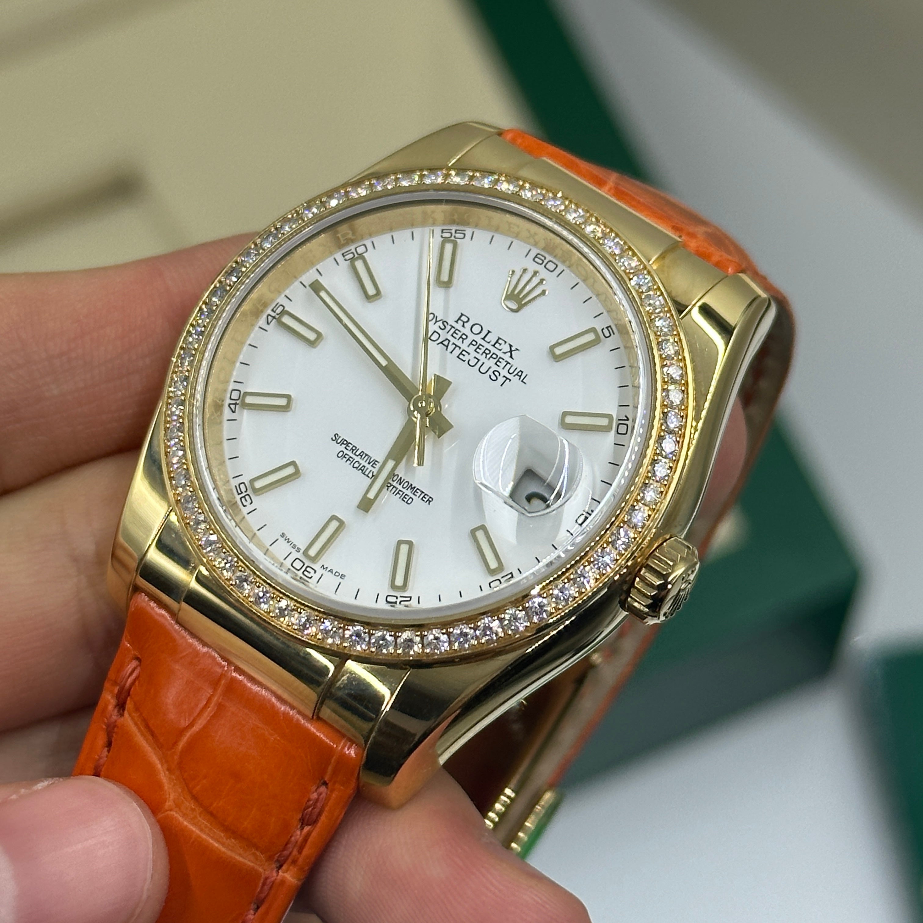 Rolex Datejust 36 116188 Weiß 2021