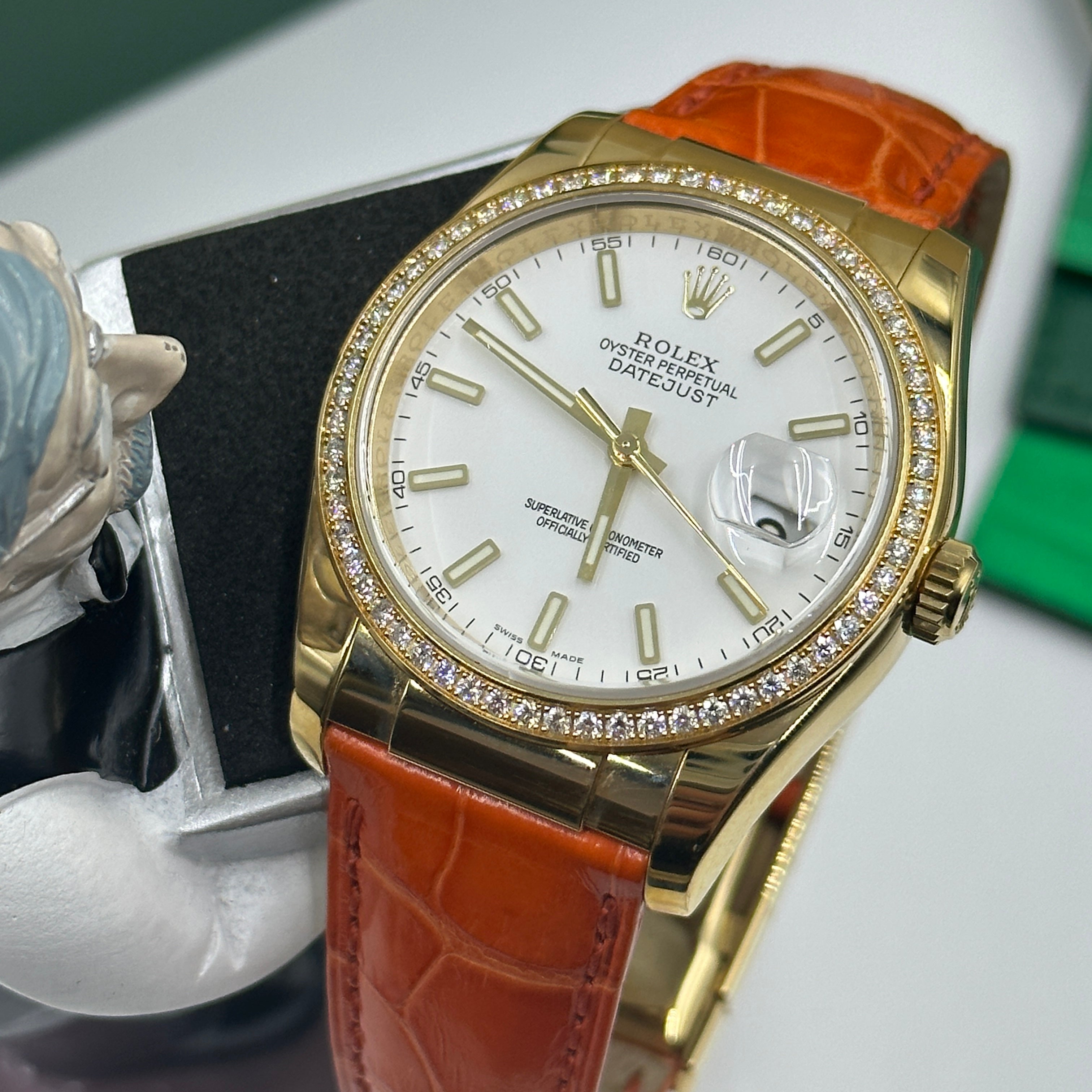 Rolex Datejust 36 116188 Weiß 2021