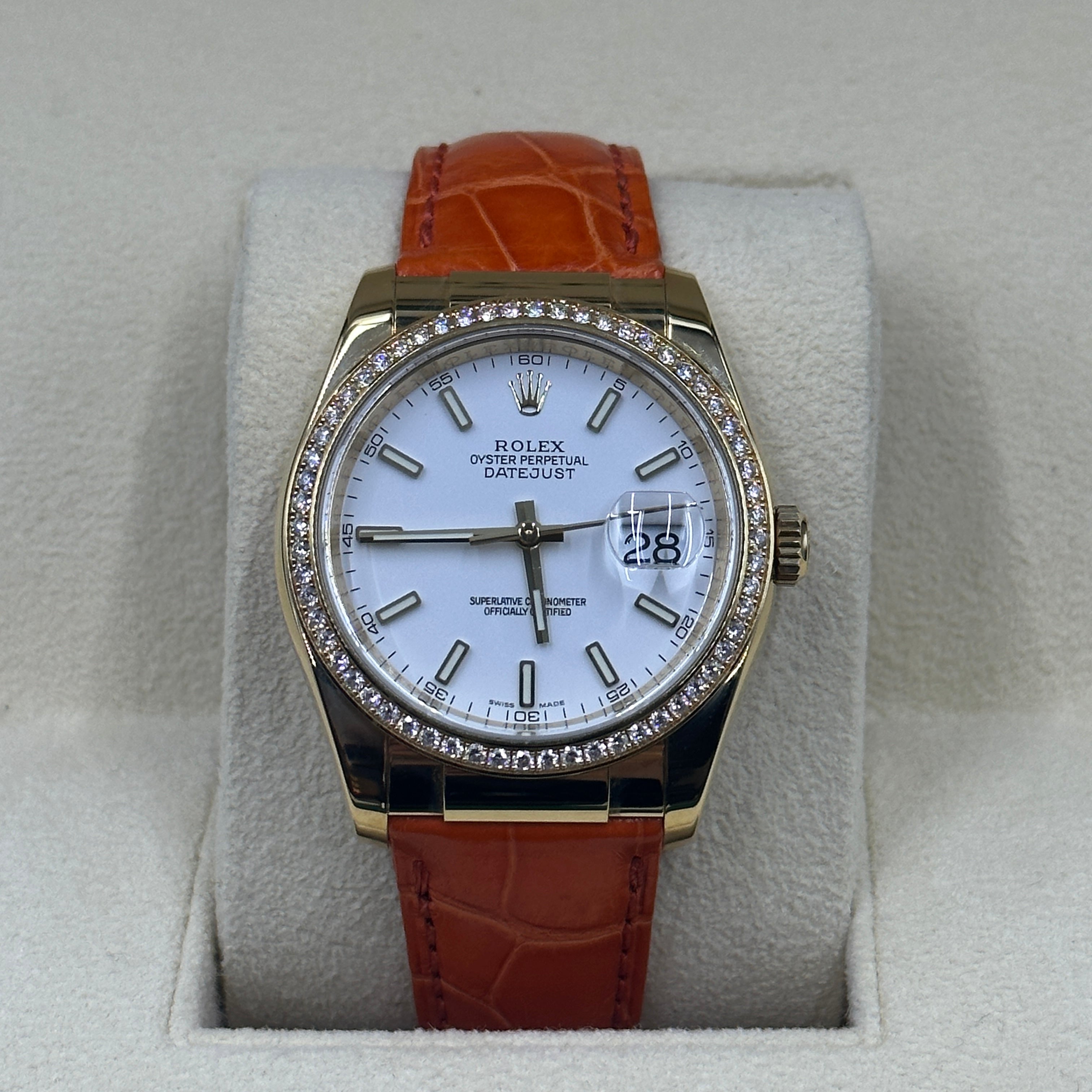 Rolex Datejust 36 116188 Weiß 2021