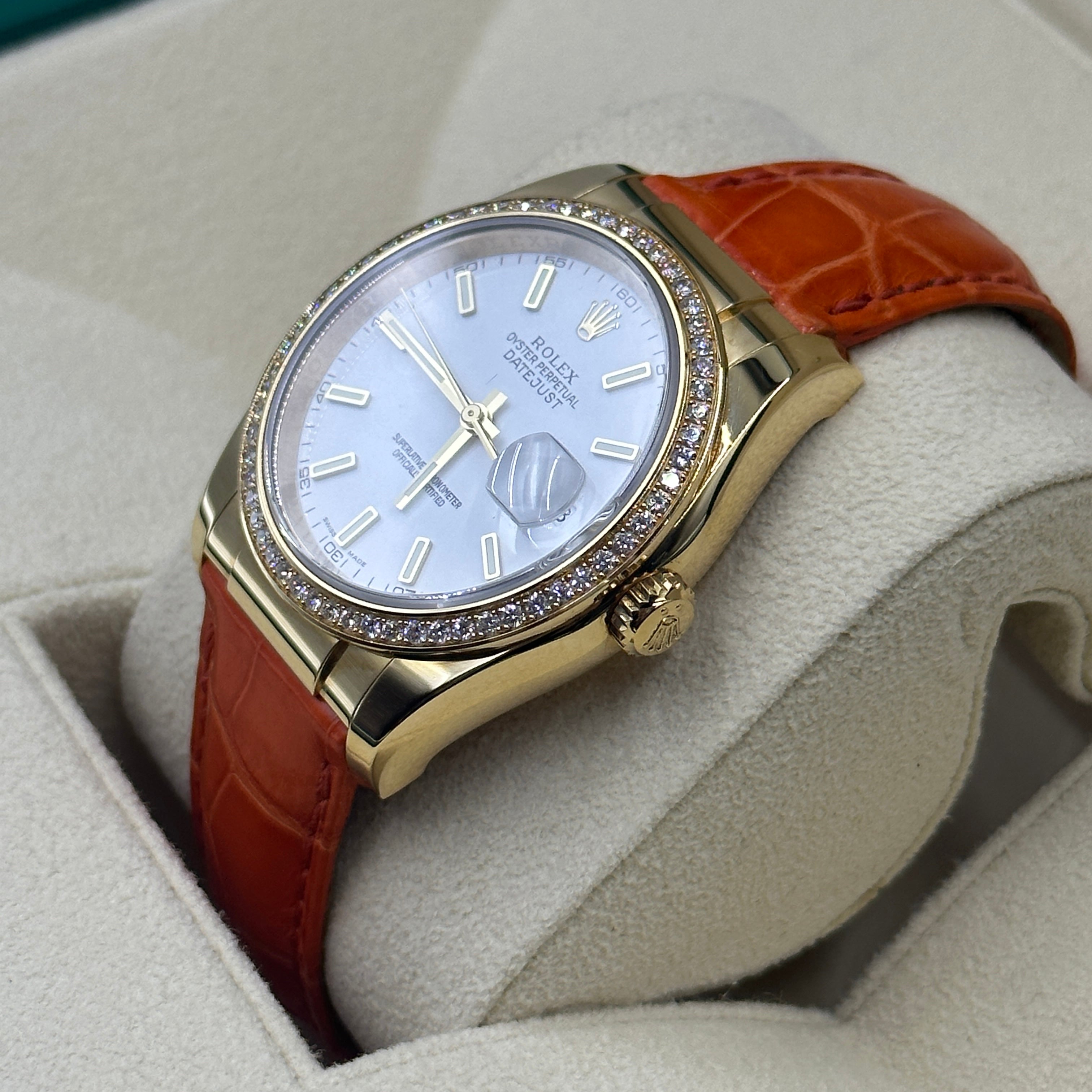 Rolex Datejust 36 116188 Weiß 2021