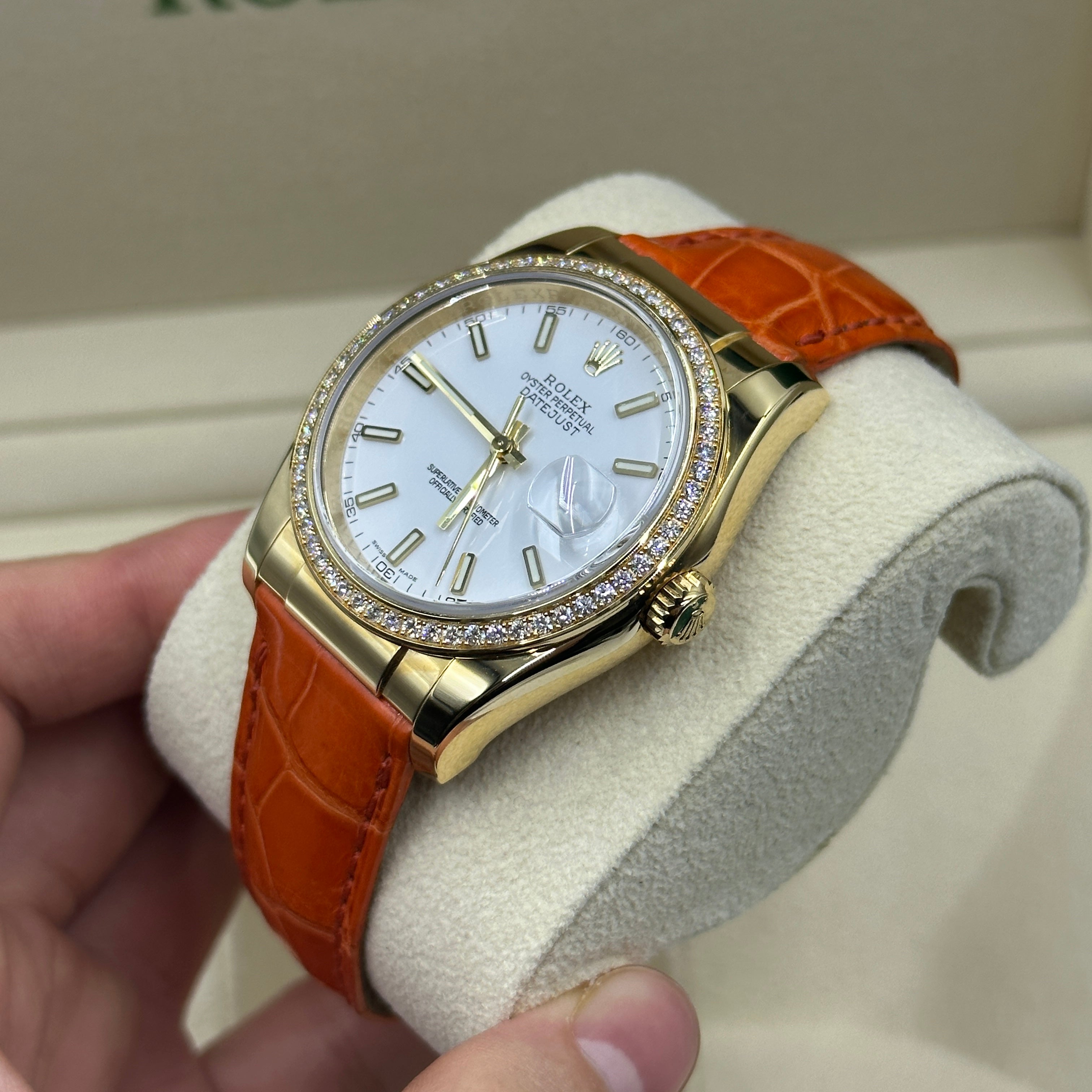 Rolex Datejust 36 116188 Weiß 2021