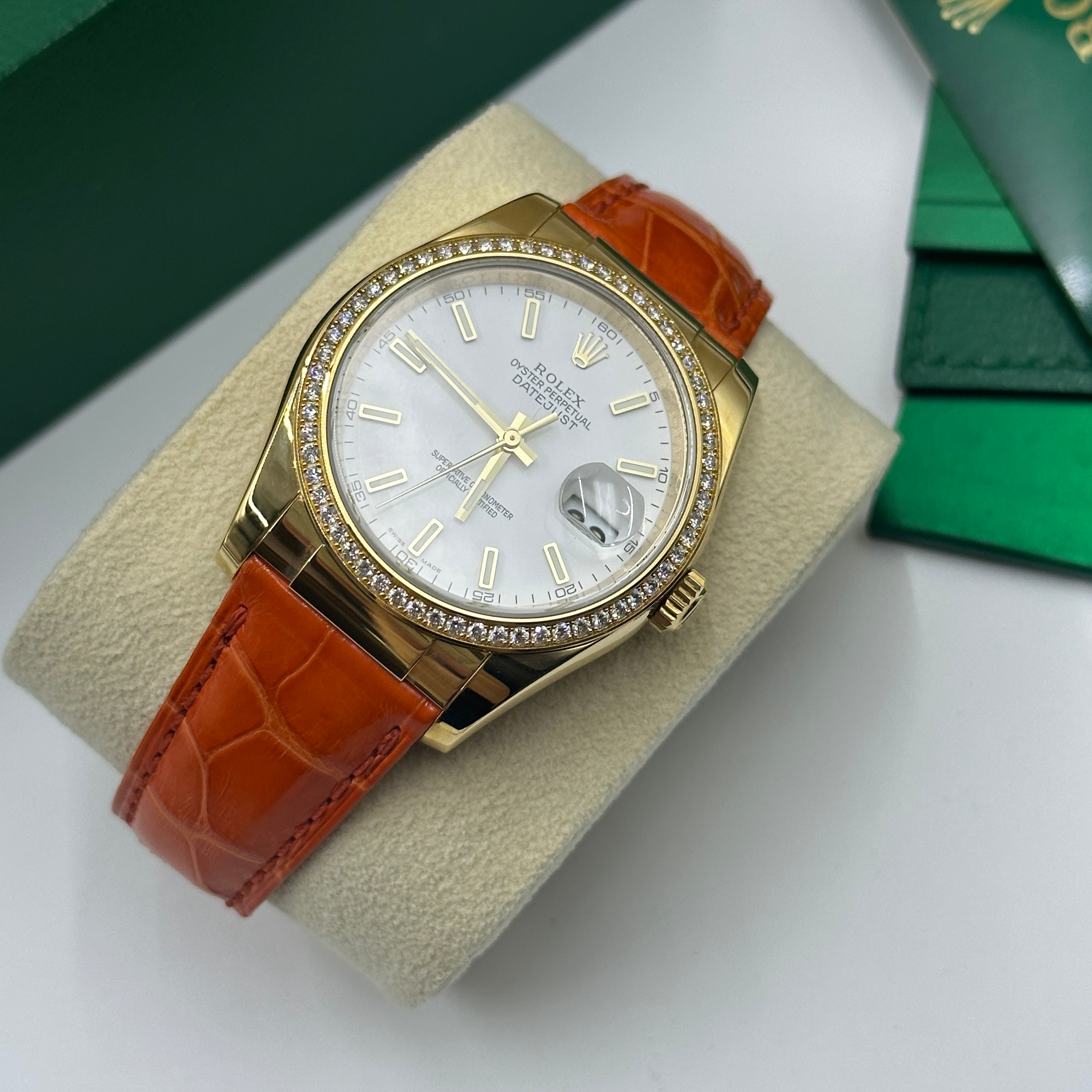 Rolex Datejust 36 116188 Weiß 2021
