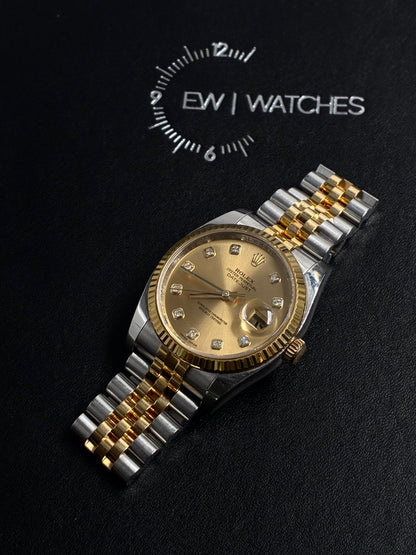 Rolex Datejust 116233G Champagne Jubilee