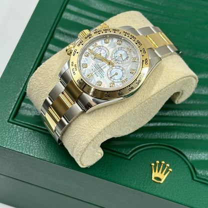 Rolex Cosmograph Daytona 116503NG White MOP (alte Karte) 2020