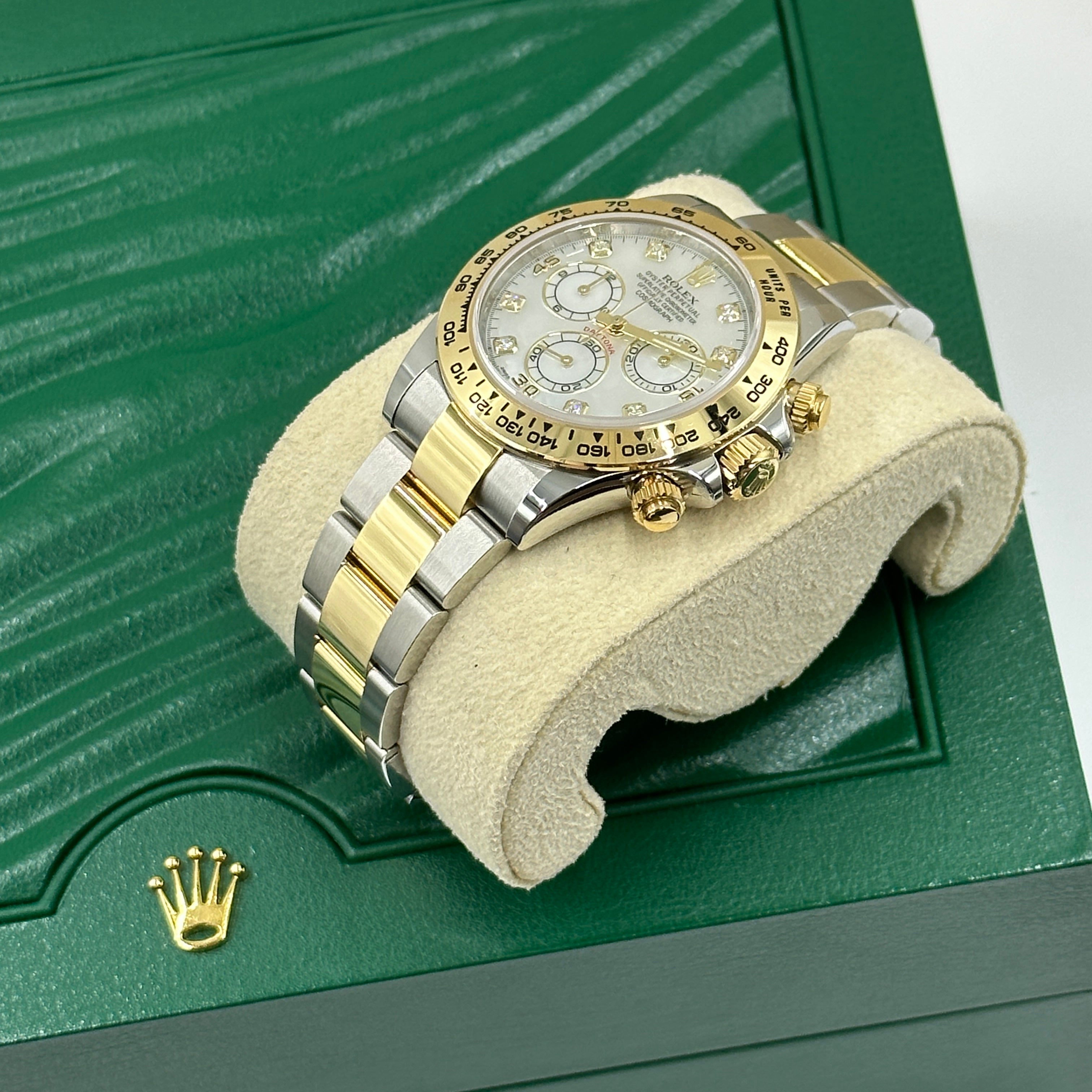 Rolex Cosmograph Daytona 116503NG White MOP (alte Karte) 2020
