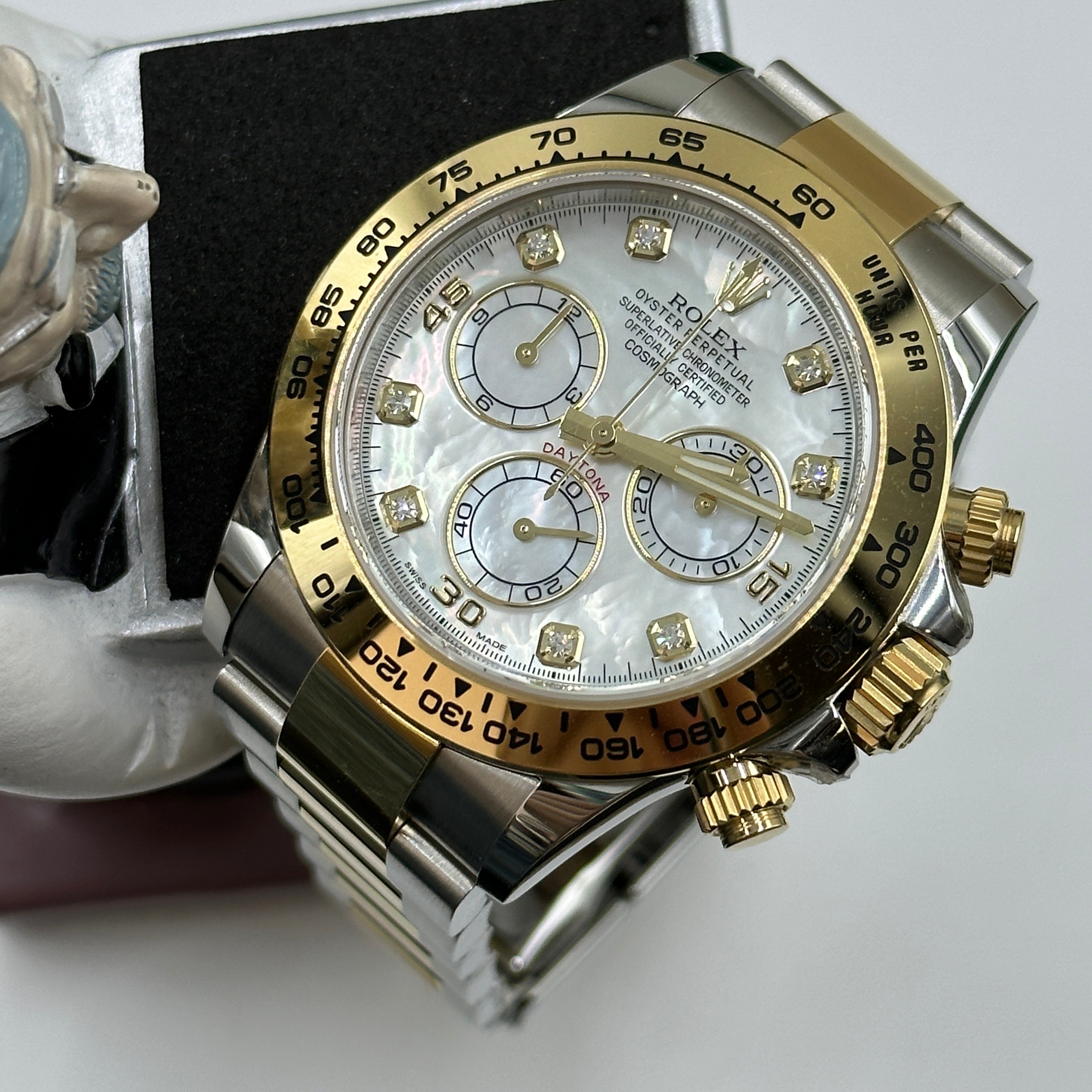 Rolex Cosmograph Daytona 116503NG White MOP (alte Karte) 2020