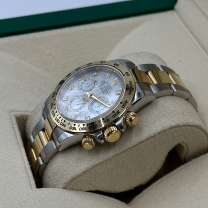 Rolex Cosmograph Daytona 116503NG White MOP (alte Karte) 2020
