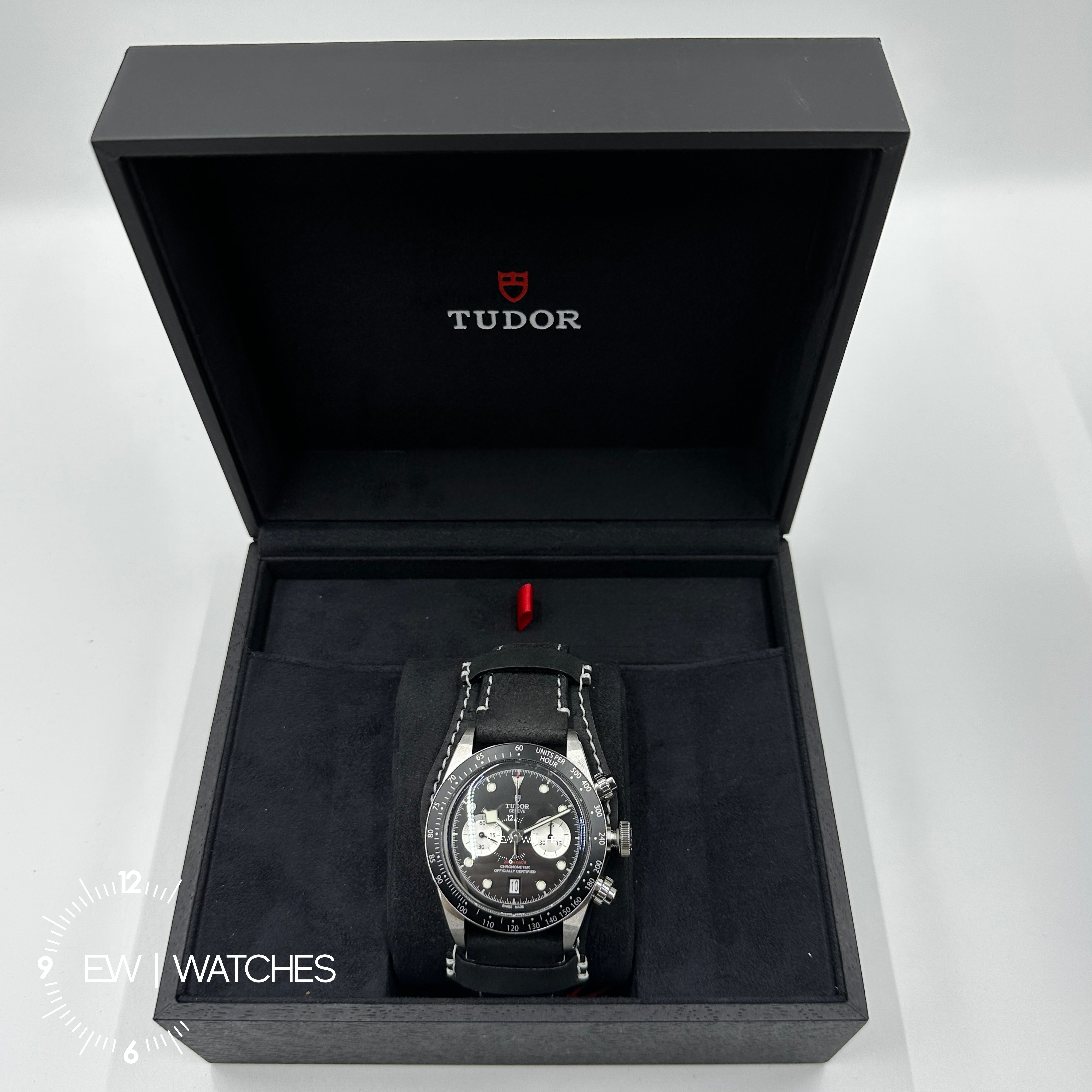 Tudor Black Bay Chrono 41mm 79360N-0005 Black Strap