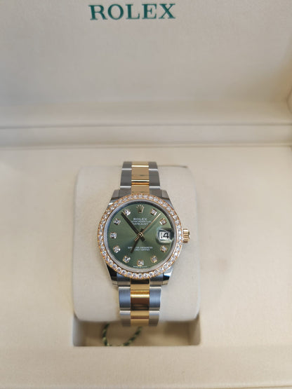 Rolex Datejust 31 278383RBR G Grüne Auster 2025