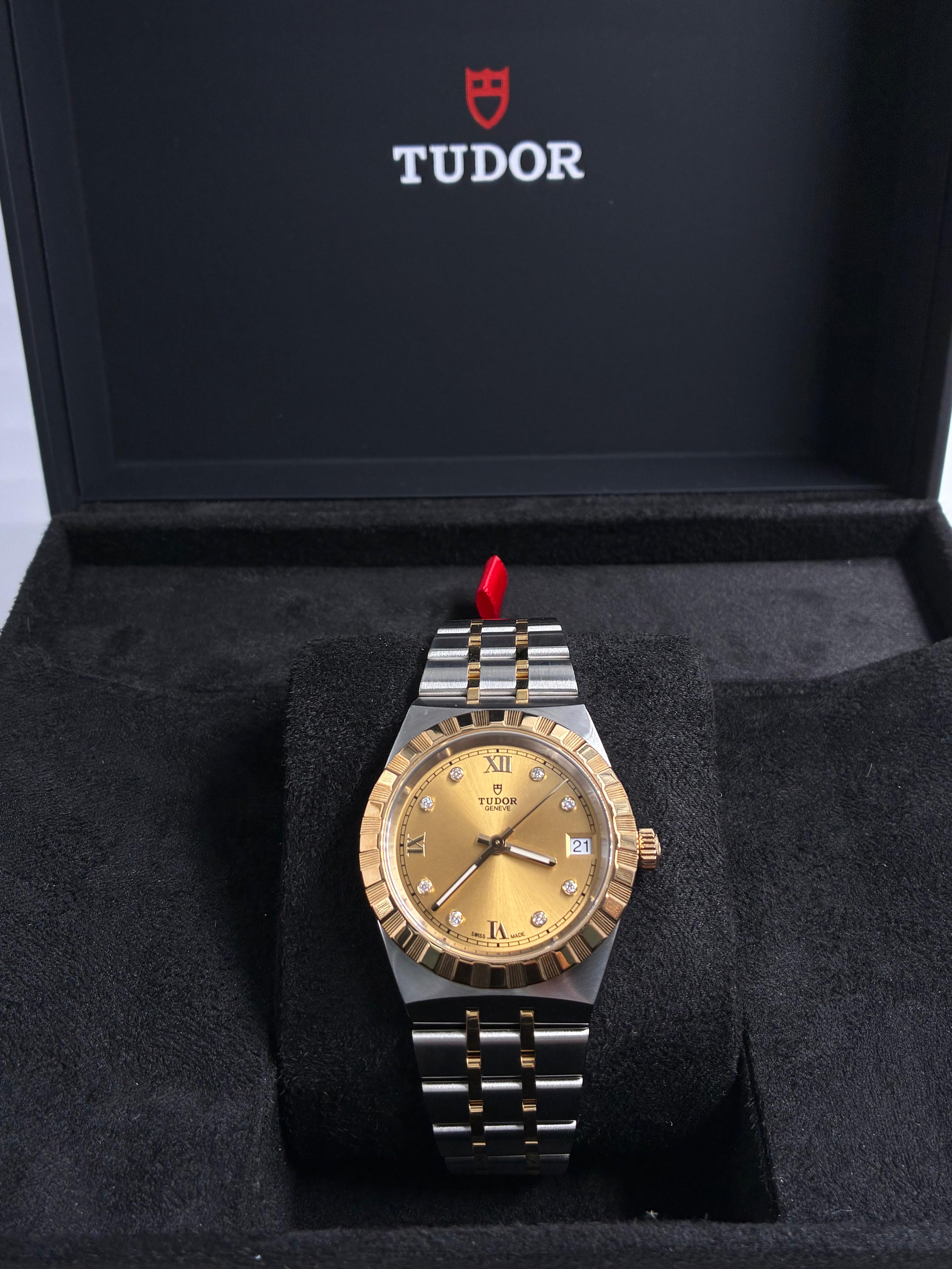 Tudor Royal Date 34 M28403-0006 Champagne Diamond 2026