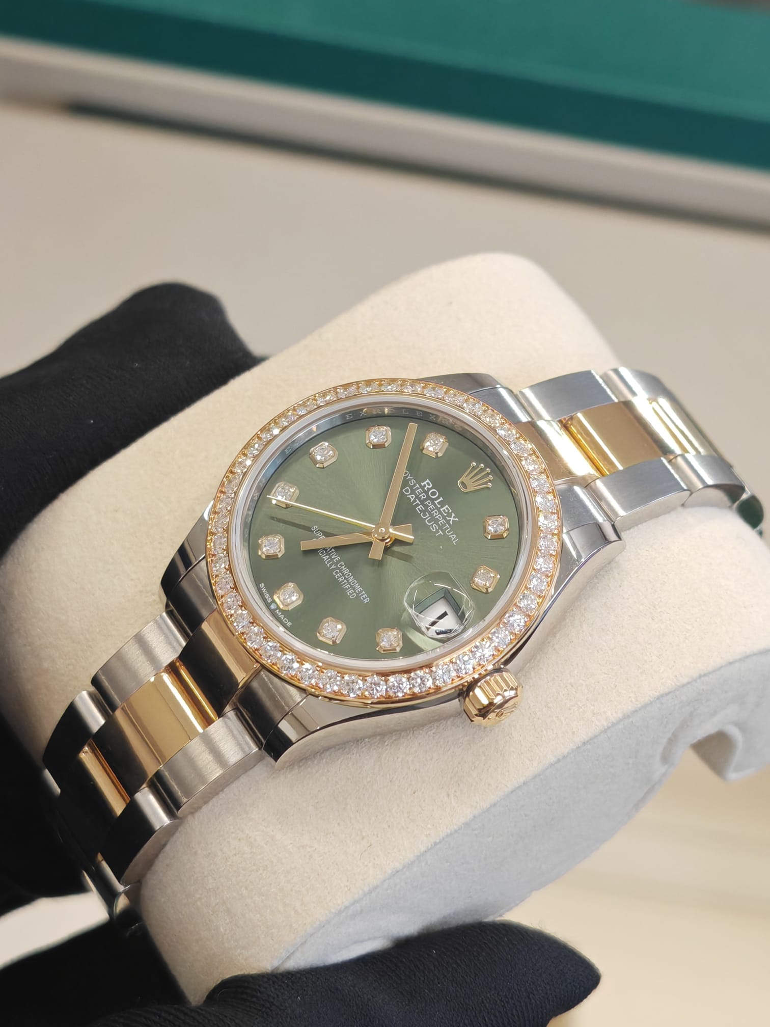 Rolex Datejust 31 278383RBR G Grüne Auster 2025