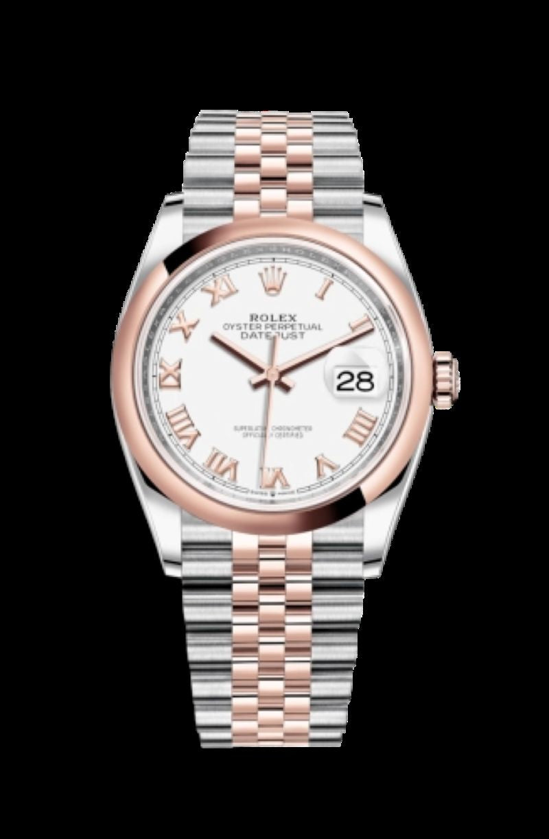 Rolex Datejust 36 126201 White Roman Jubilee 2025