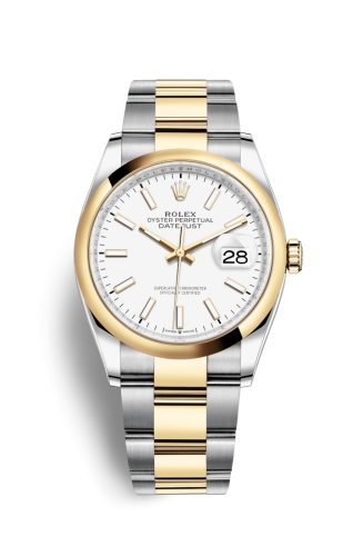 Rolex Datejust 36 126203 White Index Oyster