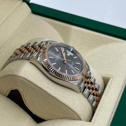 Rolex Datejust 36 126231 Grau Index Jubilee 2024