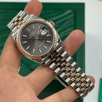 Rolex Datejust 36 126231 Grau Index Jubilee 2024