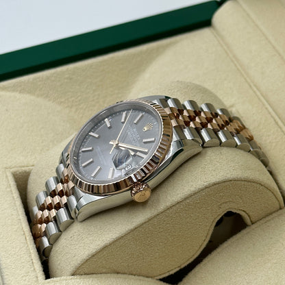 Rolex Datejust 36 126231 Grau Index Jubilee 2024