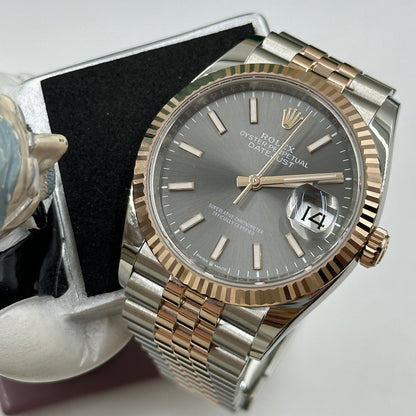 Rolex Datejust 36 126231 Grau Index Jubilee 2024