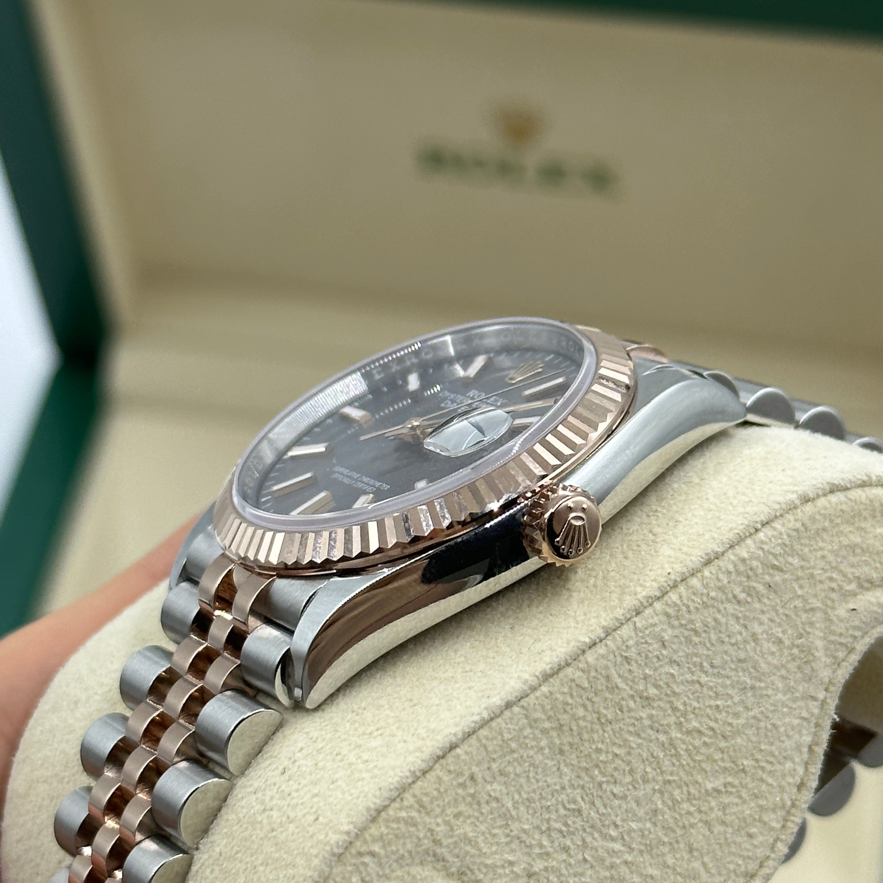Rolex Datejust 36 126231 Grau Index Jubilee 2024