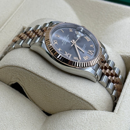 Rolex Datejust 36 126231 Grau VIIX Roman Oyster 2025
