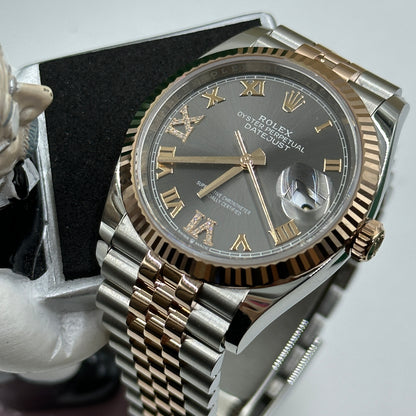 Rolex Datejust 36 126231 Grau VIIX Roman Oyster 2025