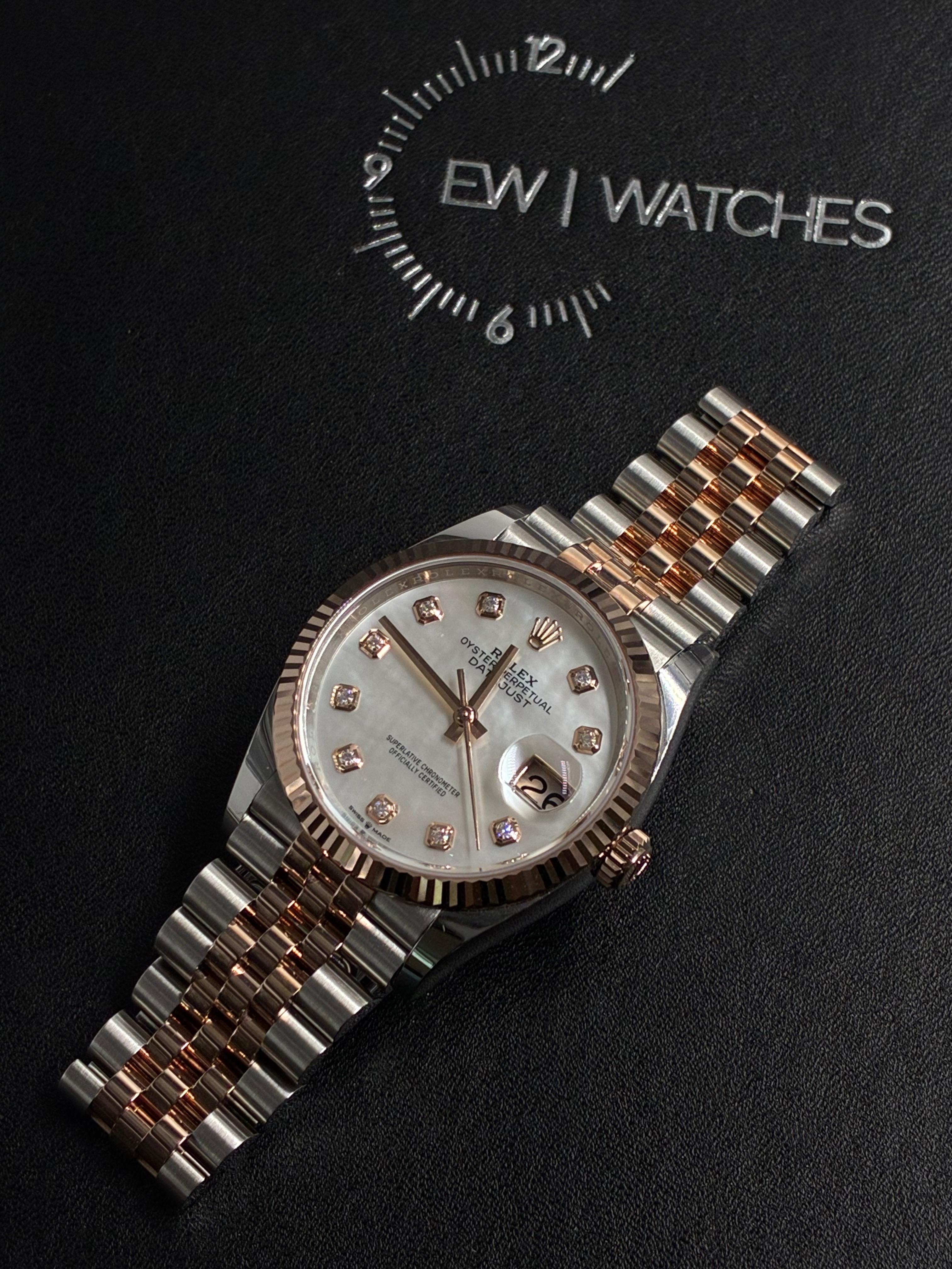Rolex Datejust 36 126231NG White Jubilee 2026