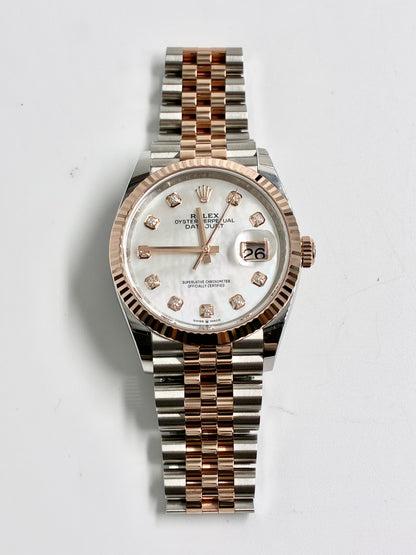 Rolex Datejust 36 126231NG White Jubilee 2026