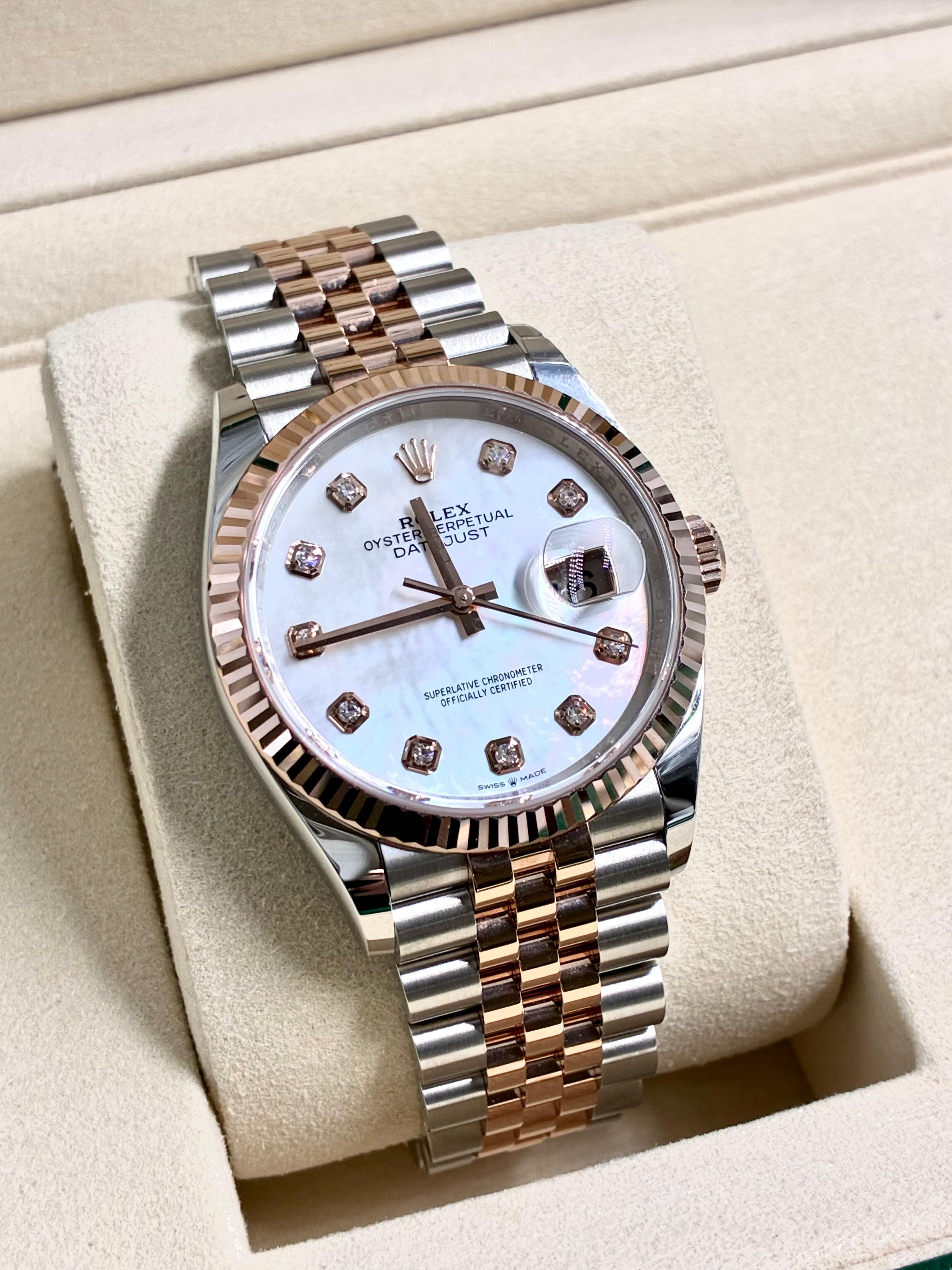 Rolex Datejust 36 126231NG White Jubilee 2026
