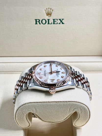 Rolex Datejust 36 126231NG White Jubilee 2025