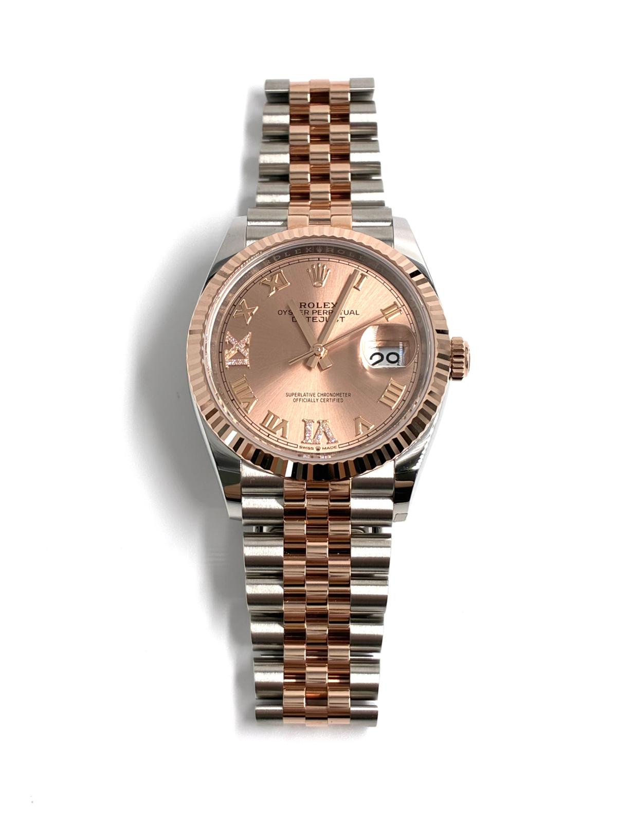 Rolex Datejust 36 126231 PinkVIIXRoman Jubilee 2025