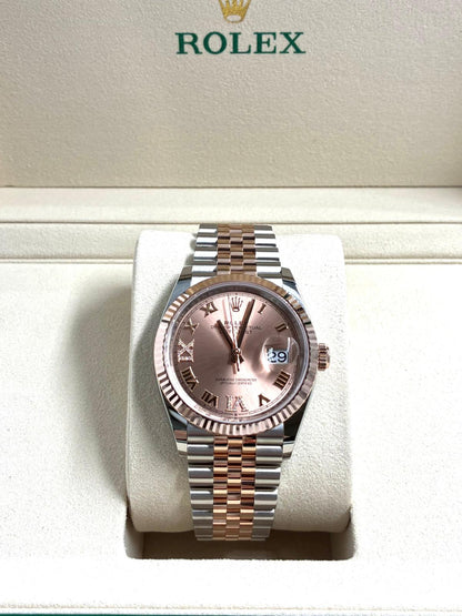 Rolex Datejust 36 126231 PinkVIIXRoman Jubilee 2025