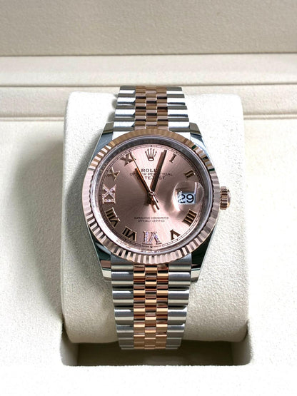 Rolex Datejust 36 126231 PinkVIIXRoman Jubilee 2025