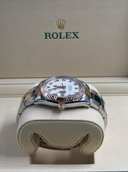 Rolex Datejust 36 126231 White Roman Oyster 2025