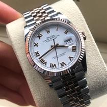 Rolex Datejust 36 126231 Weißes römisches Jubiläum 2025