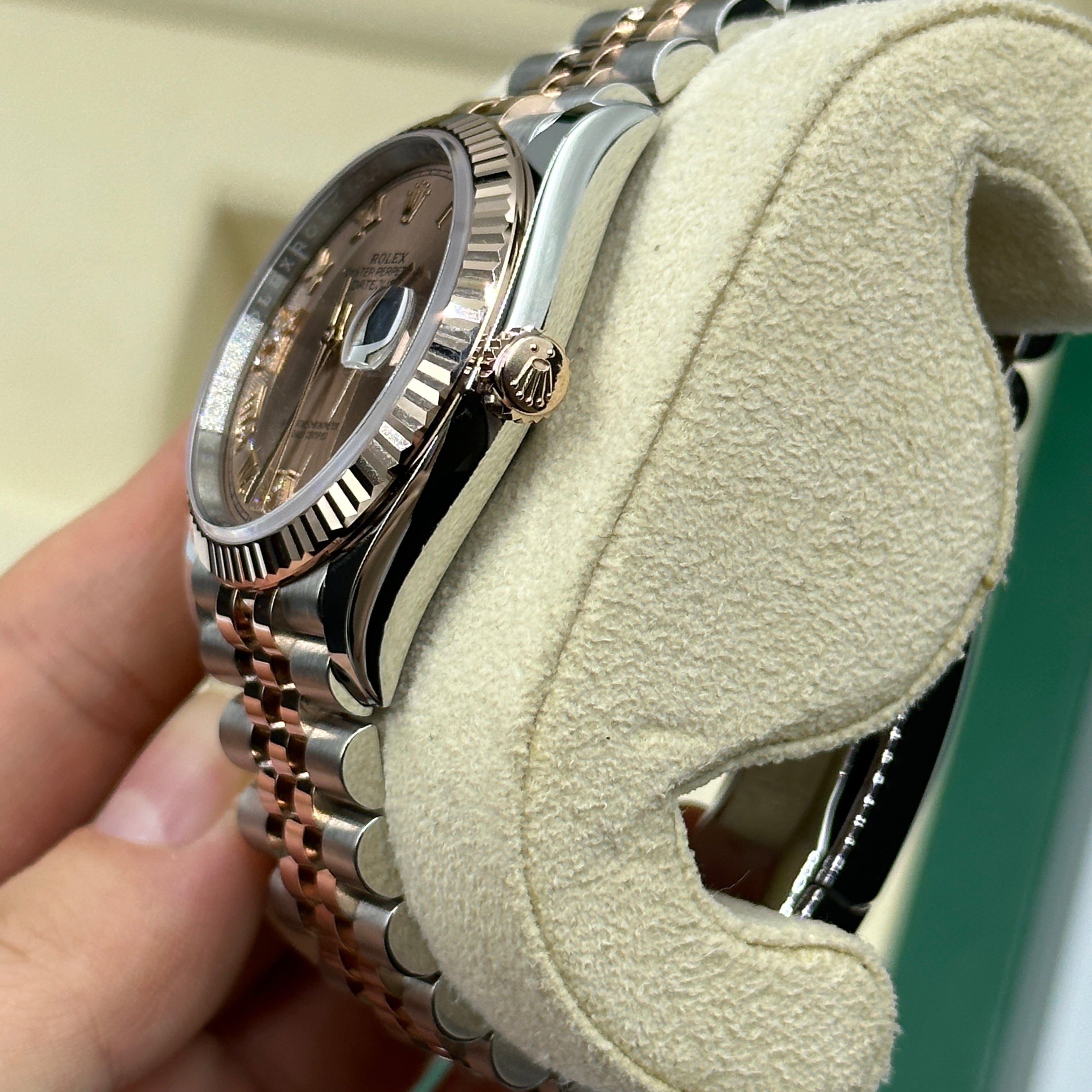 Rolex Datejust 36 126231 Pink VIIX Römisches Jubiläum 2025