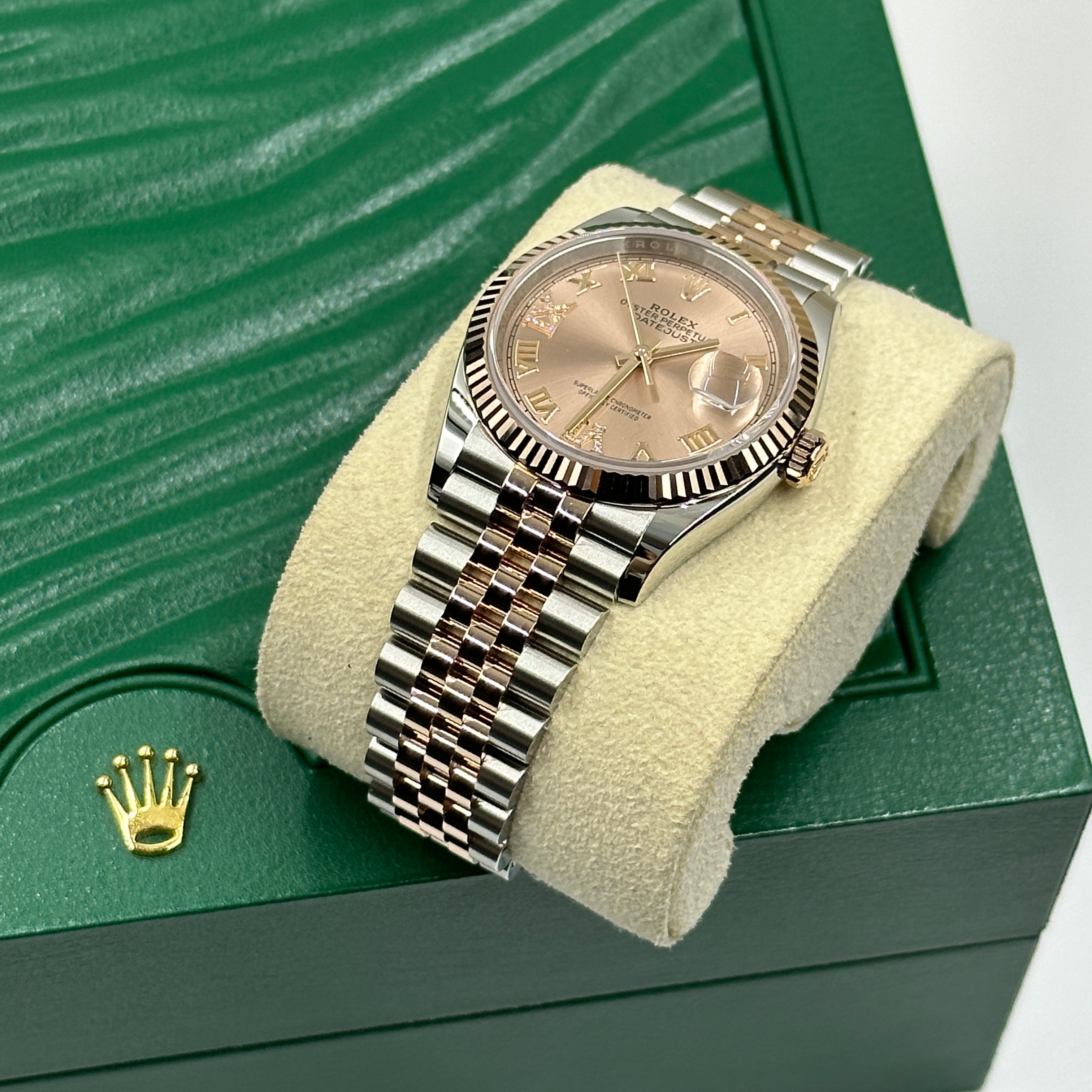 Rolex Datejust 36 126231 Pink VIIX Römisches Jubiläum 2025
