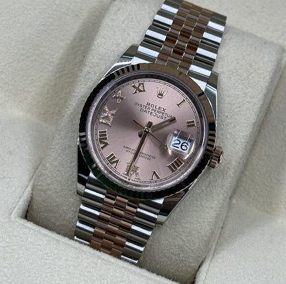 Rolex Datejust 36 126231 Pink VIIX Römisches Jubiläum 2025