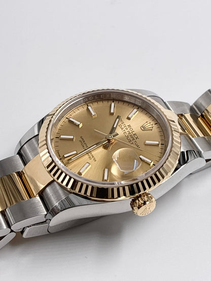 Rolex Datejust 36 126233 Champagne Index Dial Oyster 2025